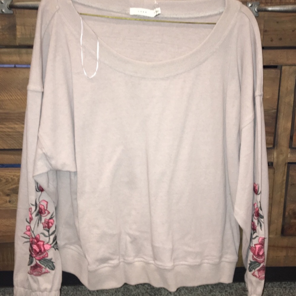 Sweater with Embroidery designs